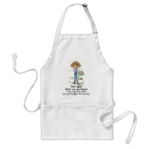 Bad Hair Day Adult Apron