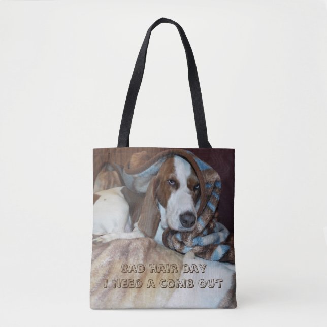 Bad hair day dog grooming bag (Front)