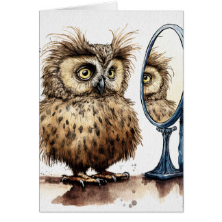 Bad Hair Day Greeting Card