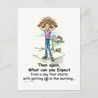 Bad Hair Day Postcard