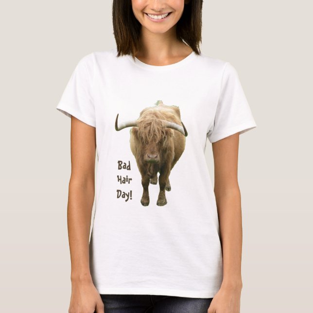 Bad Hair Day! T-Shirt (Front)