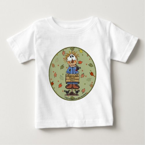 Bad Hayr Day Scarecrow Baby T_Shirt