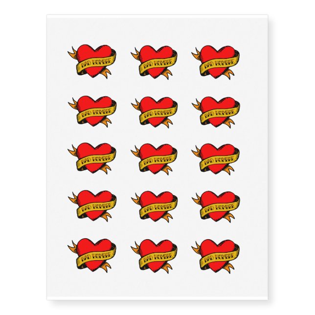 Bad Hombre Temporary Tattoos (Front)