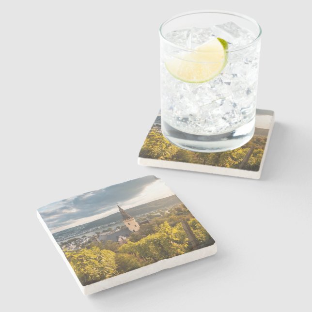 Bad Hönningen Germany Stone Coaster (Side)