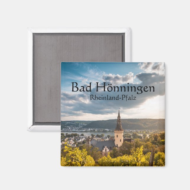 Bad Hönningen Souvenir Magnet (Front/Back)