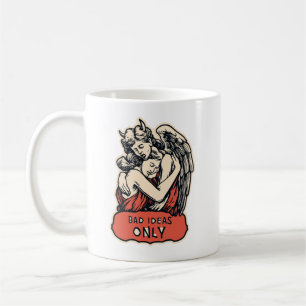 Bad Ideas Only - Vintage Gothic Coffee Mug