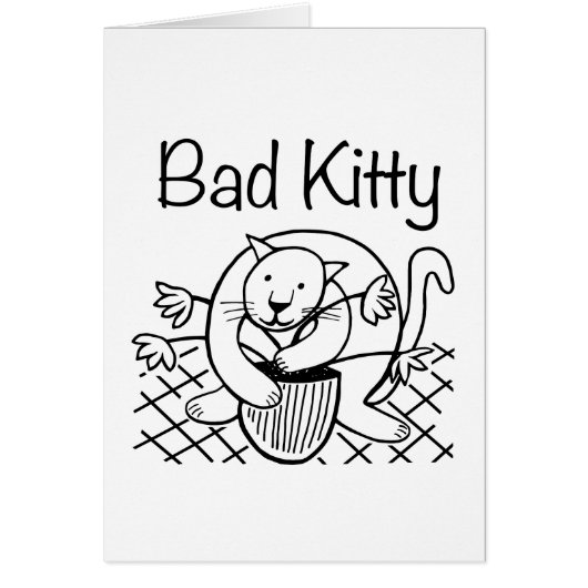 Bad Kitty 2 Cards (Front)