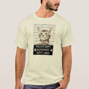 BAD KITTY MUGSHOT T-SHIRT