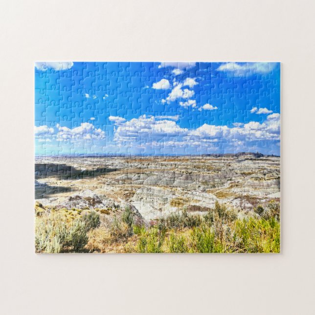 Bad Lands  New Mexico. Jigsaw Puzzle (Horizontal)