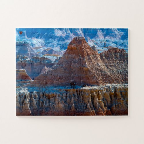 Bad Lands North Dakota Jigsaw Puzzle