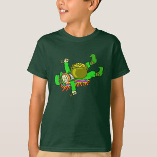 Bad Luck Leprechaun Funny Saint Patricks Day T-Shirt