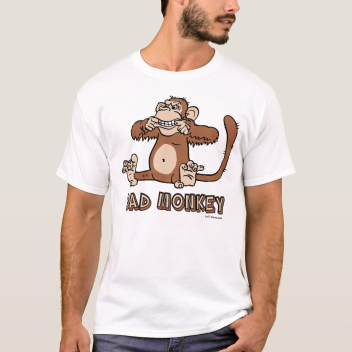 drunk monkey t shirt