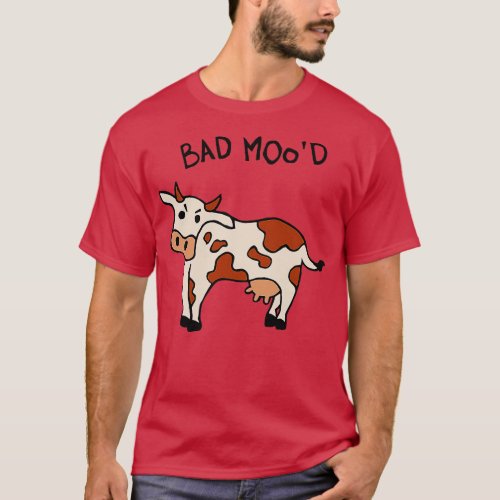 Bad Mood Cow T_Shirt