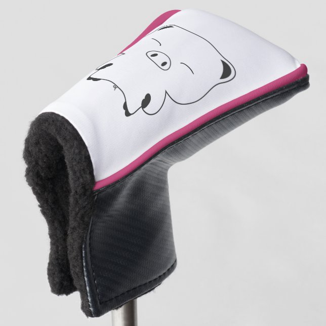 Bad mood today Golf Head Covers (3/4 Front)