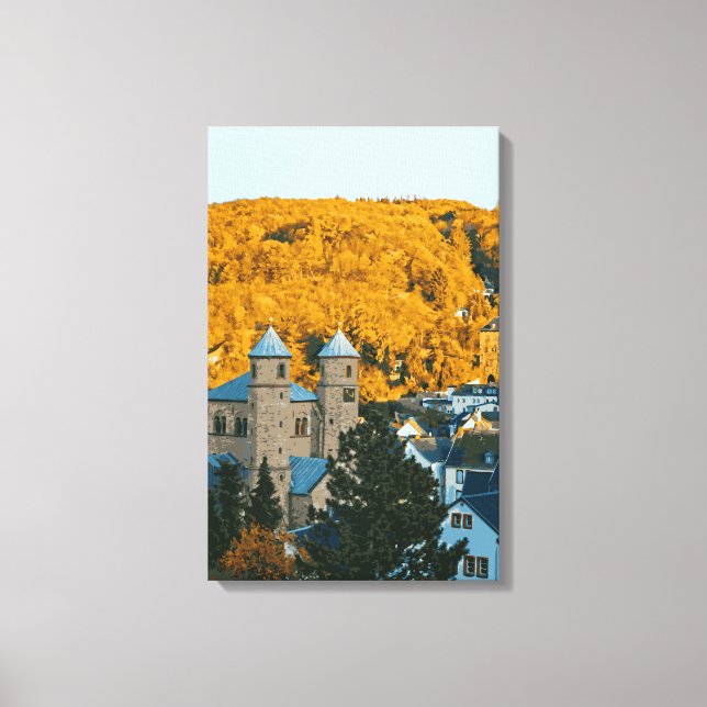 Bad Muenstereifel Wrapped Canvas Print (Front)