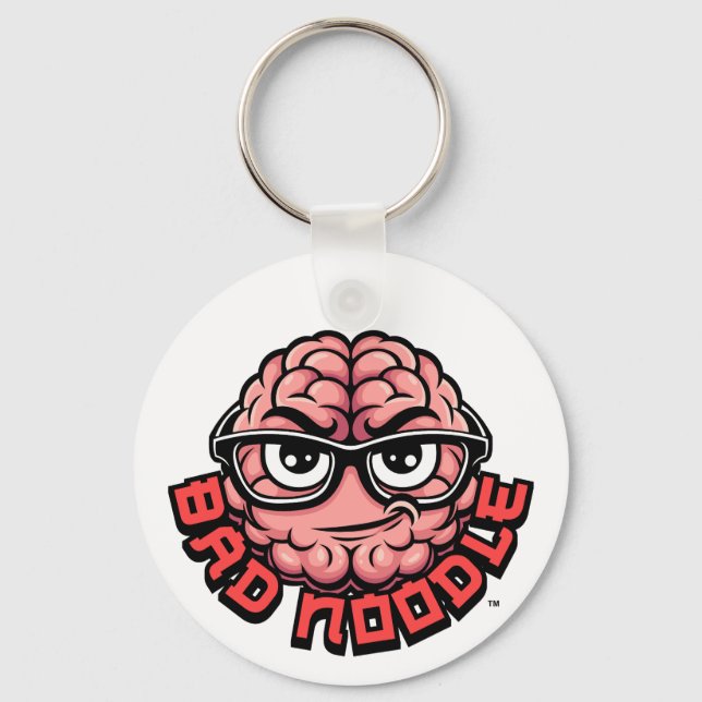 Bad Noodle Keychain (Front)