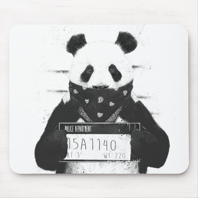 Bad panda mouse pad (Front)
