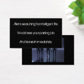 BAD PARKING Card (Desk)