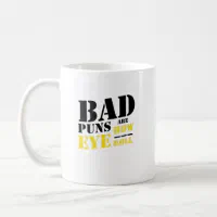 Bad Puns That Is How Eye Roll Funny Espresso Cup