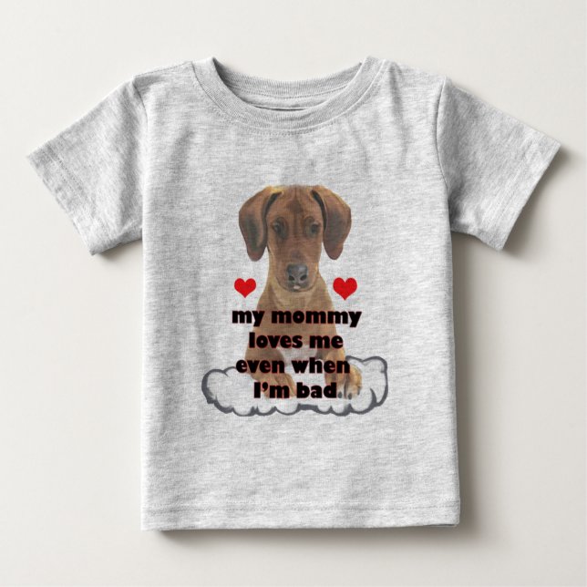 bad puppy baby T-Shirt (Front)