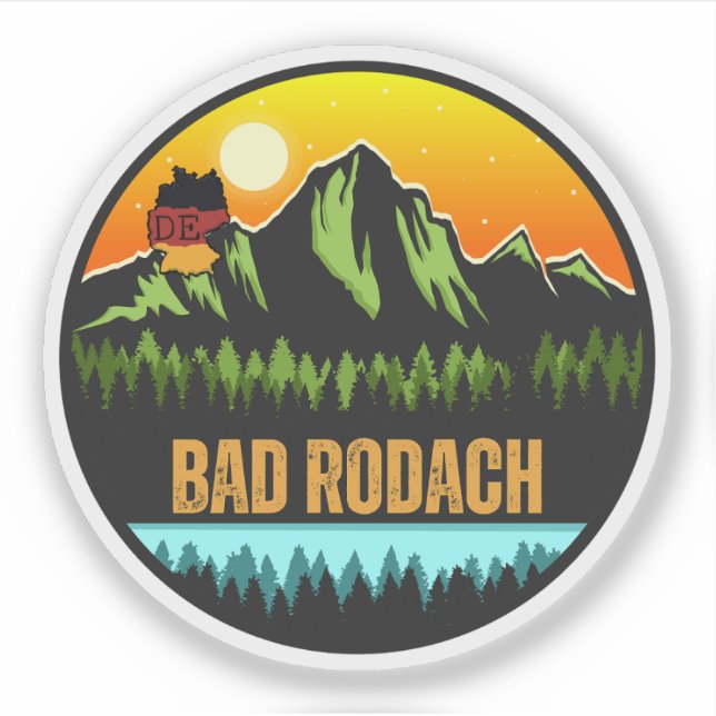 Bad Rodach, Germany Sticker (Front)