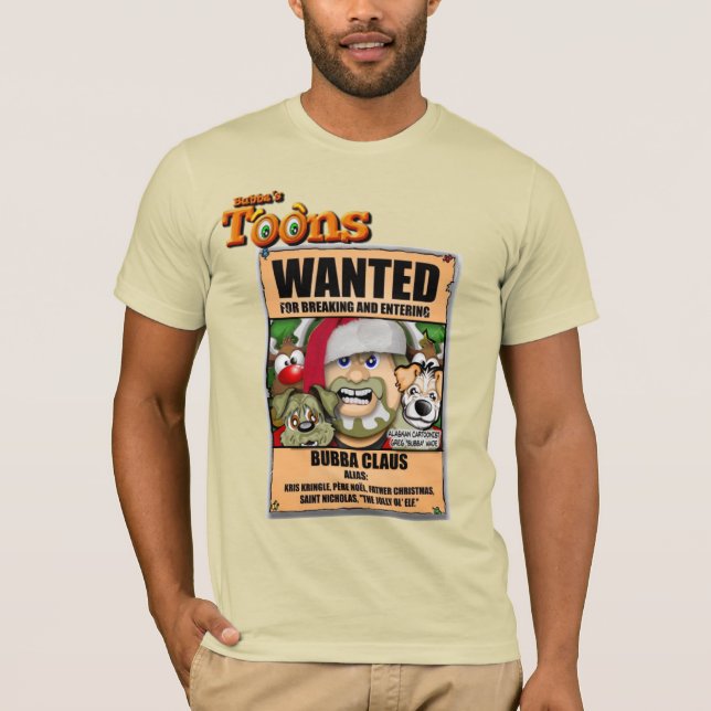 Bad Santa Bubba Claus T-Shirt (Front)
