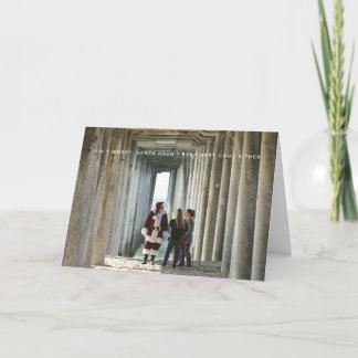 Bad Santa Holiday Card