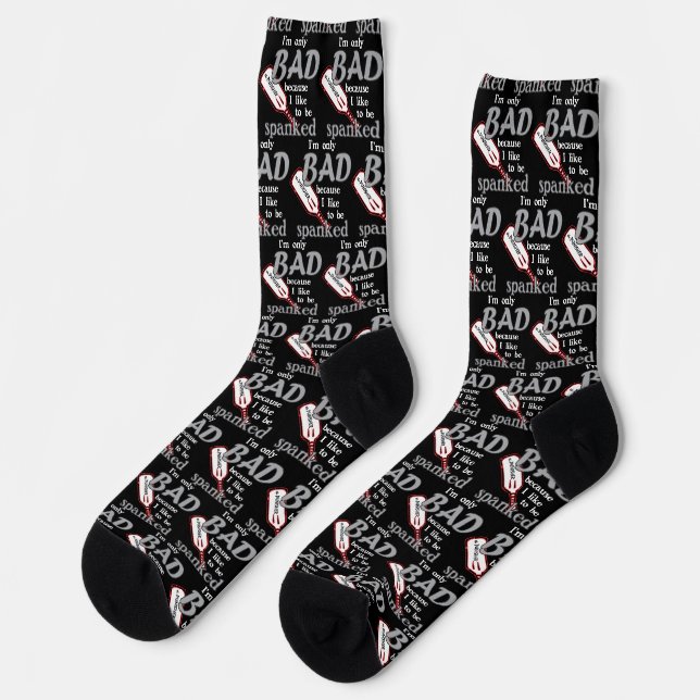 Bad Spank Socks (Left)