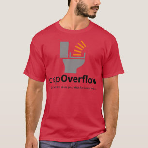 Bad Stack Overflow dark on light T-Shirt