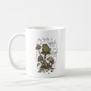 Bad Taste Confession – Funny Mushroom Mug