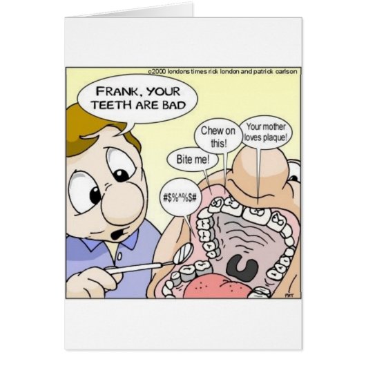 "Bad Teeth" Funny Dentistry Gifts Tees Collectible (Front)