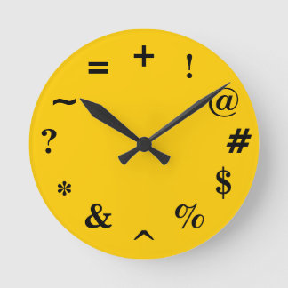 Bad Time Round Clock