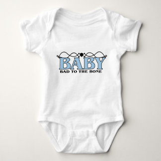 Bad to the Bone Baby Boy Baby Bodysuit