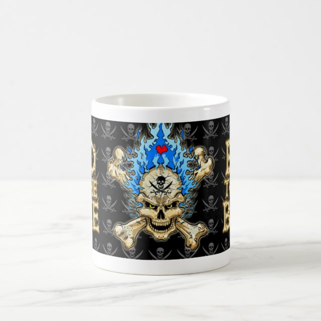 Bad to the Bone Coffee Mug (Center)