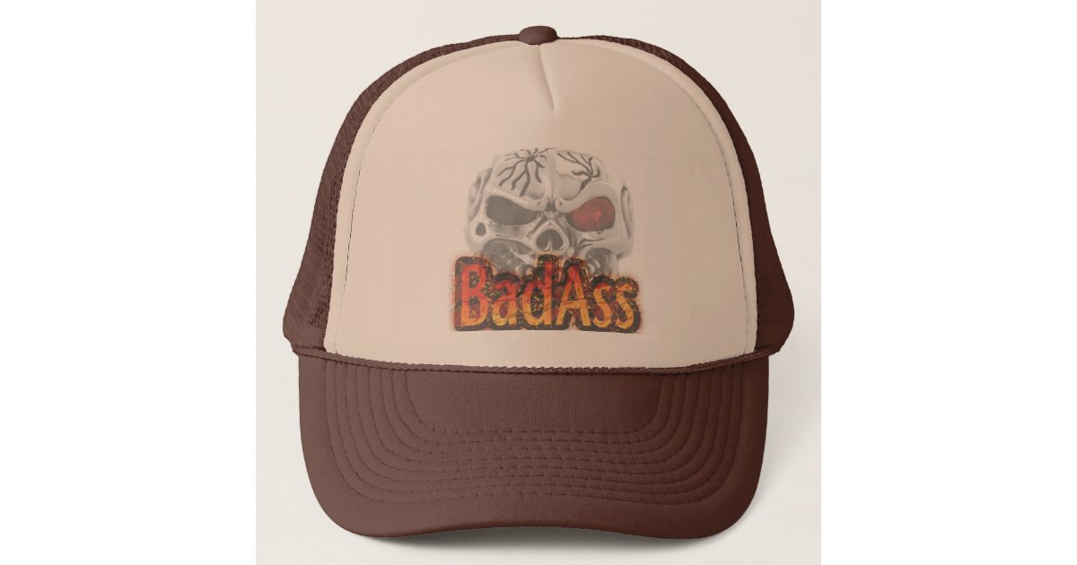 bad to the bone hat funny hat design