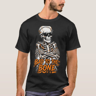 Bad To The Bone Skeleton T-Shirt