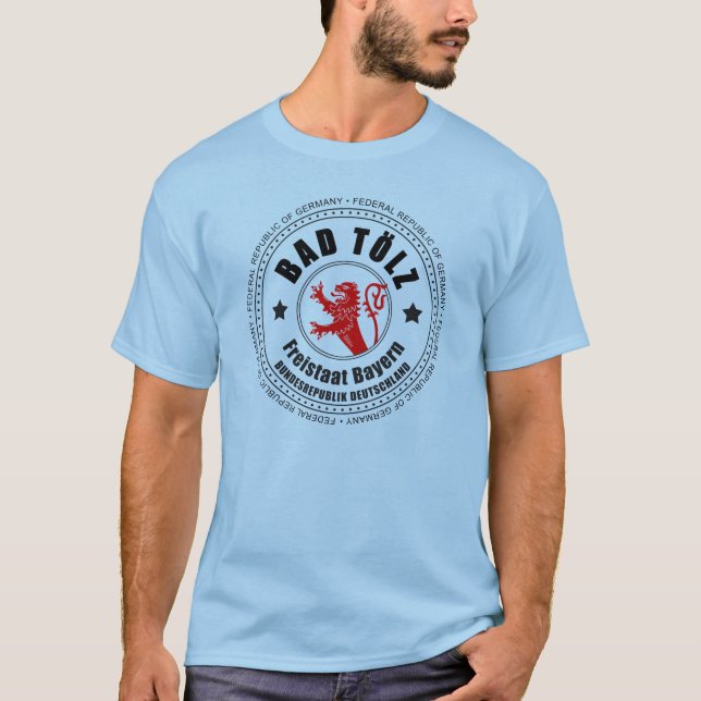 Bad Tolz Germany Passport Stamp T-Shirt (Front)