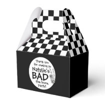 Bad Two The Bone Personalized 2nd Birthday Party Favor Boxes