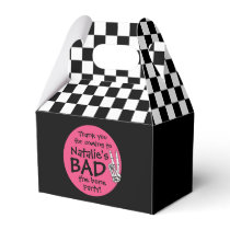 Bad Two The Bone Personalized 2nd Birthday Party Favor Boxes