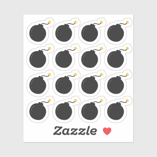 Bad Unlucky Day Depression Anxiety Tracker Planner Sticker (Sheet)