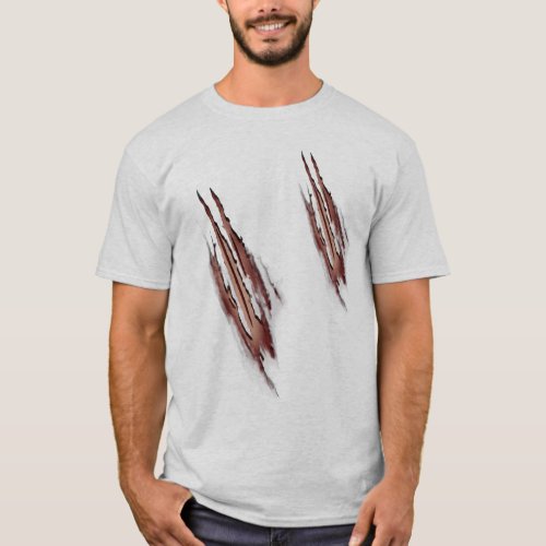 Bad Werewolf Attack Tees - Must have been a Full Moon last night. You had better put something on that wound.  made just for werewolf attack victims.