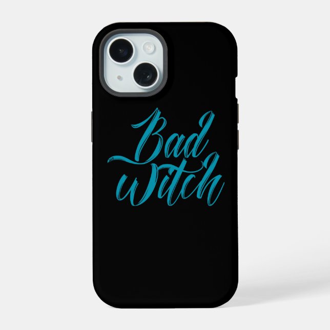 BAD WITCH funny halloween  Iphone Case (Back)