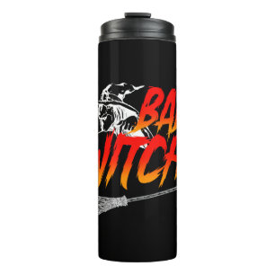 Bad Witch Halloween Thermal Tumbler