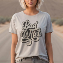 Bad Witch Retro Style T-Shirt