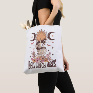 Bad Witch Serpent Snake Tote Bag