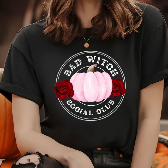 Bad Witch Social Club Halloween T-Shirt (Creator Uploaded)