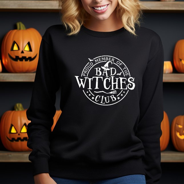Bad Witches Club: Halloween T-Shirt for Witchcraft (Creator Uploaded)