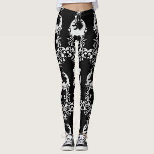 Beasts of Hidden Wild Multi-color Womens Wolf Yoga Pants/Leggings -  IAMGONEGIRL DESIGNS