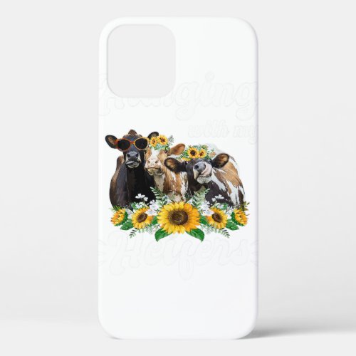 Badana Cows Southern Girls Funny Hanging With My H iPhone 12 Case