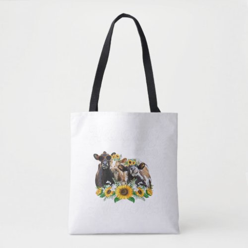 Badana Cows Southern Girls Funny Hanging With My H Tote Bag
